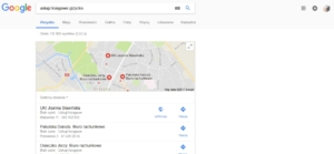 pinezka na mapie google
